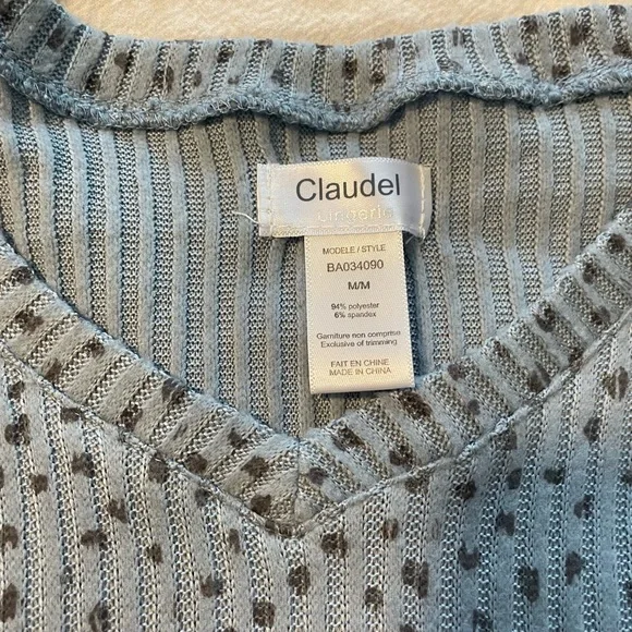 Claudel/NEW Pajama Set Long Sleeves - Picture 4 of 5